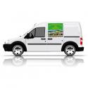 Large Rectangular Car Magnet