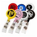Round Retractable Badge Holder