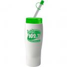 Contour Opaque Bottle with Straw/Tip Lid