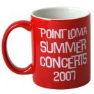 11 oz. Two Tone Red/White Mug