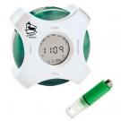 Water Power Rotating Clock