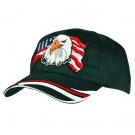 Twill Cap w/Eagle USA Design