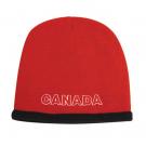 Roll Down Acrylic & Fleece Beanie