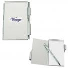 Aluminum Jotter Pad with Pen