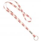 1/2" Sublimated Lanyard w/Split Ring