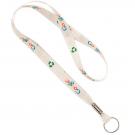 1/2" Recycled Sublimated Lanyard w/Split Ring