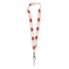 1" Recycled Sublimated Lanyard w/J-Clip
