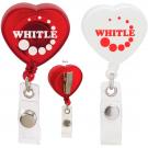 Caring Heart Retractable Badge Holder