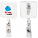Large Square Badge Holder