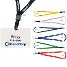 1/2 Inch Lanyard with Key Ring