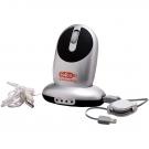 Wireless Optical Mouse with USB Hub