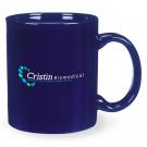Cobalt Blue 11 oz. C-Handle Ceramic Mug