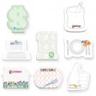 4 x 3 Adhesive Die Cut Notepads 100 sheet 