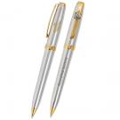 Prelude Ballpoint Chrome/22K Gold trim