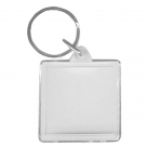 BLANK - Snap-In Square Flat Key Tag
