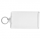 BLANK - Snap-In Business Card Flat Key Tag 