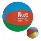 16" multi colored Beach Ball