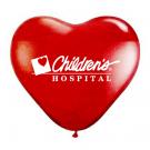 15" Jewel Fashion Colored Heart Shaped Balloons