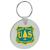 Large Round Soft Squeezable Key Tag