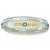 Clear Oval Paperweight