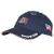 Cotton Cap w/Woven Flag Sandwich