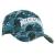 Heavy Cotton Twill Cap w/Camouflage Print