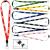 1/2 Inch Breakaway Lanyard with Key Ring