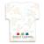 4 x 6 50 sheet Adhesive Die Cut Notepads 