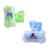 Clear Bone-Shaped Pet Waste Bag Dispenser