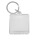 BLANK - Snap-In Square Flat Key Tag