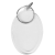 BLANK - Snap-In Oval Flat Key Tag