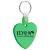 Heart Soft Squeezable Key Tag