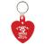 Heart Soft Squeezable Key Tag