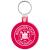 Round Soft Squeezable Key Tag