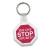 Stop Sign Soft Squeezable Key Tag