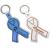  Awareness Ribbon Flexible Keytag
