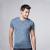 Next Level Men's Burnout Crew Neck Tee
