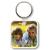 Full Color Square  Key Tag