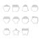 3 x 3 Adhesive Die Cut Notepads 100 sheet pad