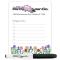 Medium Dry Erase Magnet w/Marker & Clip