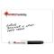 Large Dry Erase Magnet w/Marker & Clip