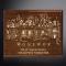 Aberdeen Walnut Laser Plaque