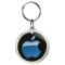 Round Crystal Key Tag