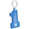 Number One Soft Squeezable Key Tag