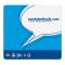 1/8 Heavy Duty 7 1/2 x 8 Fabric Surface Mouse Pad