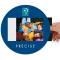 1/8 Heavy Duty 8 Round Window/Photo Mouse Pad
