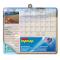 Standard Texture 12 x 7 1/4 x 8 1/2 Calendar Mouse Pad
