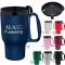 Budget Traveler(TM) Mug with Slider Lid - 16 oz.