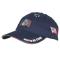 Cotton Cap w/Woven Flag Sandwich