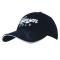Cotton Cap w/Embossed PU Visor